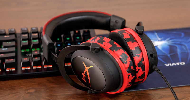 hyperx earpads red camo